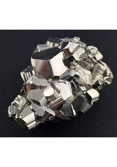 MINERALS * Pentagonal Pyrite Crystal from Perù EXTRA GRADE Crystal Healing-1