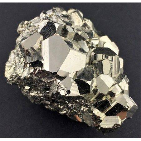MINERALS * Pentagonal Pyrite Crystal from Perù EXTRA GRADE Crystal Healing-2
