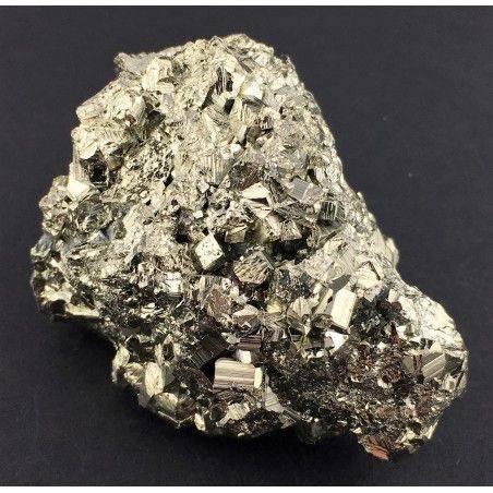 MINERALS * Pentagonal Pyrite Crystal from Perù EXTRA GRADE Crystal Healing-3