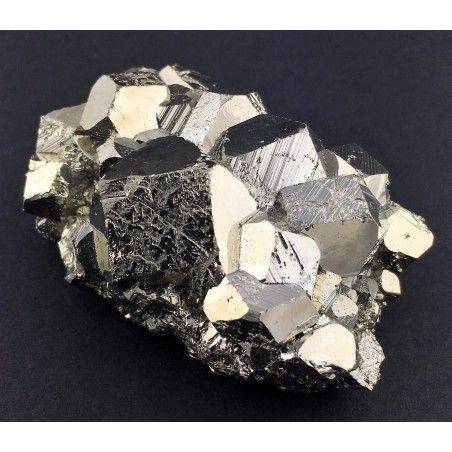 * MINERALS * Pentagonal Pyrite Perù EXTRA Quality Crystal Healing Chakra Zen-2