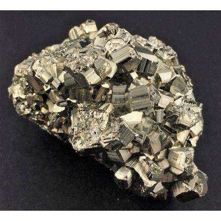 MINERALS * Pentagonal Pyrite Perù Quality A+ Crystal Healing Specimen-1