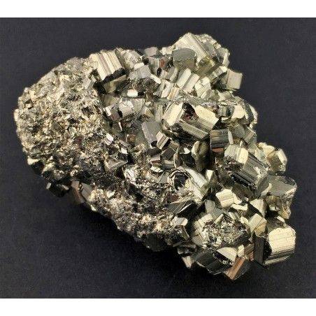 MINERALS * Pentagonal Pyrite Perù Quality A+ Crystal Healing Specimen-2