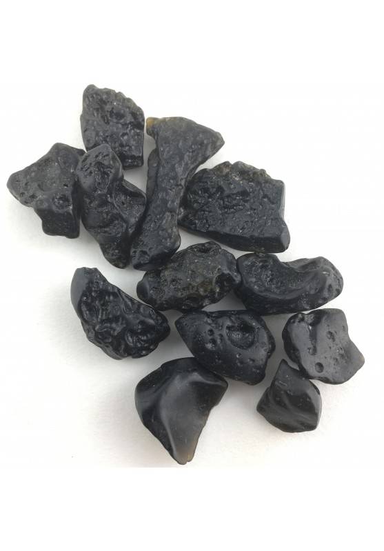 MINERALI * Moldavite TECTITE Medio Cristalloterapia Tektite Burattata Cina Minerali-1
