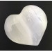 Wonderful HEART in WHITE SELENITE Angel's Stone Love Crystal Healing Zen-1