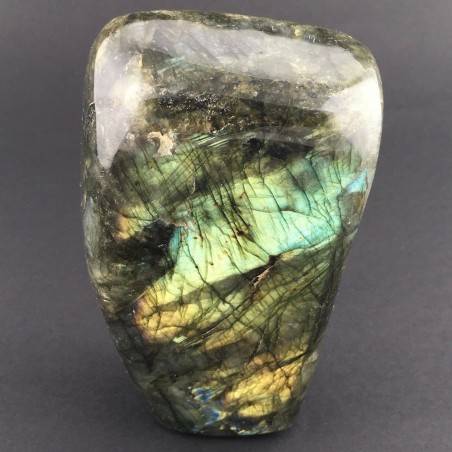 * Minerali * Stupenda LABRADORITE DEL RE Grande da Collezionismo Pietra Chakra-3