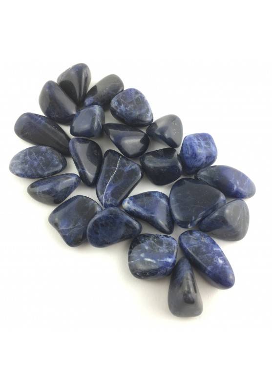 SODALITE Qualità Extra Blu Burattato PREZZO LANCIO Burattati Minerali-1