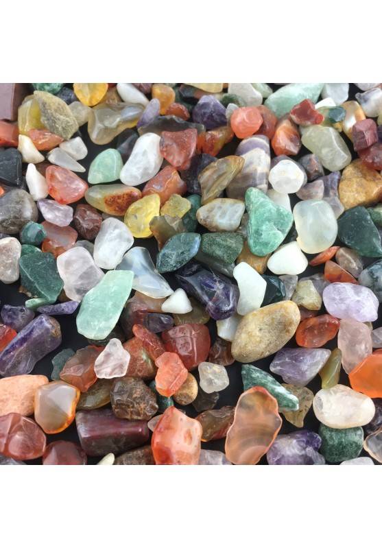 50 Grams Mixed Mineral Tumbled Stone Crystal Healing Minerals-1