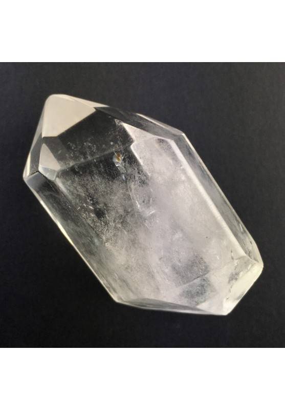 MINERALS Bi-terminated Clear Quartz Point Pure stoned Crystal Healing Meditation-1