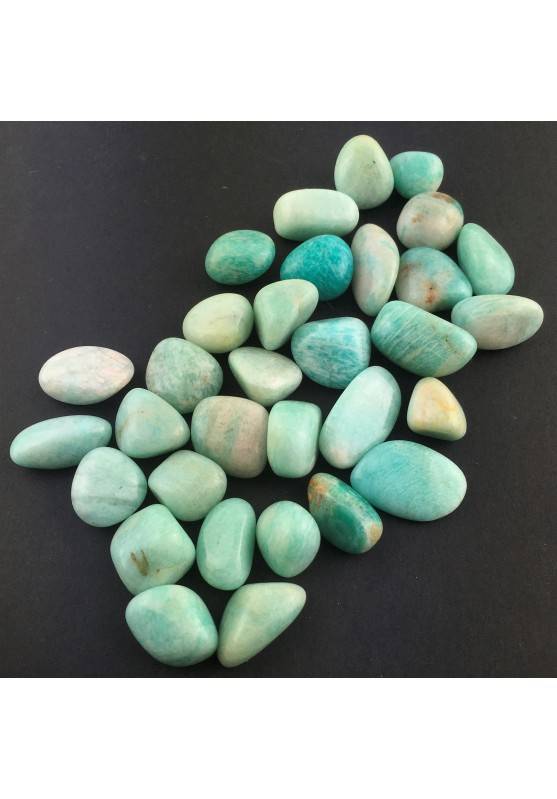 AMAZONITE Tumble stone Crystal Healing MINERALS High Quality Polished Specimen-2