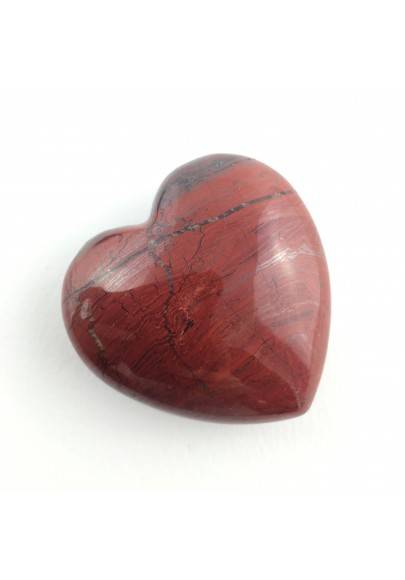 Tumbled Heart Stone RED Jasper Crystal Healing Love Specimen Extra Quality-1