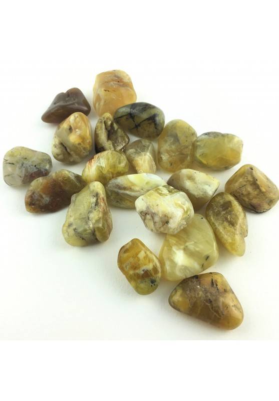 Yellow OPAL Tumbled Crystal Healing High Quality Specimen Chakra Reiki-1