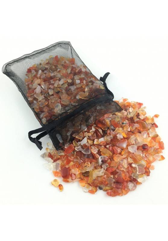 Minerals CARNELIAN AGATE Tumbled Stone Bag 50gr Crystal Healing Chakra Reiki-1