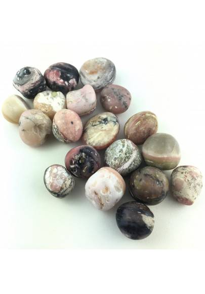 Tumbled Mangano Stone MINERALS Crystal Healing Specimen Chakra Reiki Zen-1