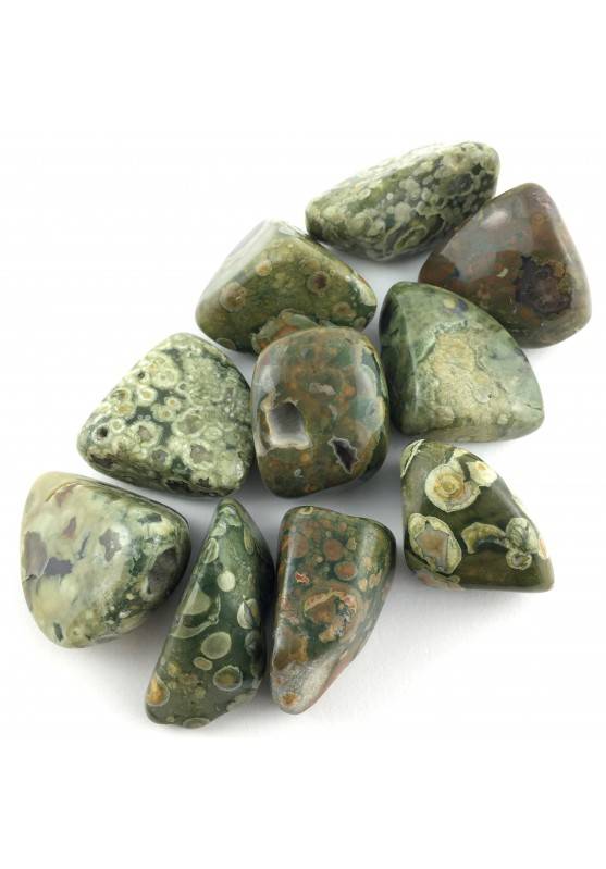 Rhyolite Tumbled Stone Specimen Crystal Healing Polished Chakra Reiki Zen A+-1