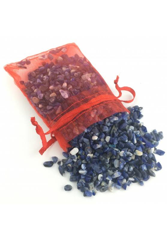 Sodalite Chips in 100gr Package Bag Minerals Crystal Healing Chakra Reiki-1