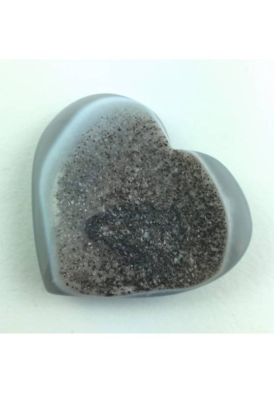 Hermoso Corazón Raro en Cristalizado AGATE Calidad Extra Terapia de Cristales-1