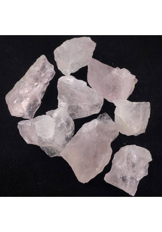 Rare Fluorine Brute Rose Objets de collection Cristal thérapie Chakra Reiki-1