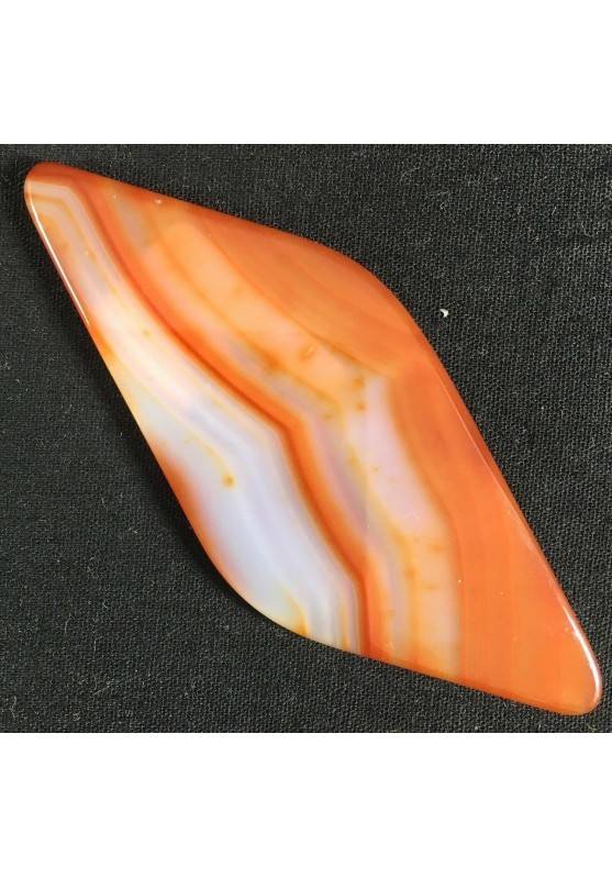 ANTISTRESS CARNELIAN AGATE Crystal Massage Stone for Finger Crystal Healing Minerals-1