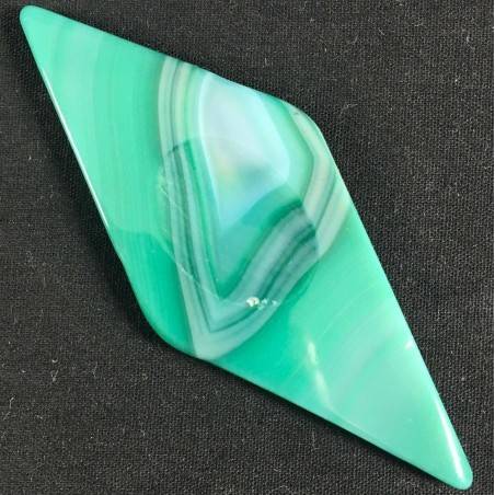 Green AGATE Stone Antistress Piece Color Quality Crystal Healing MINERALS Chakra A+-1