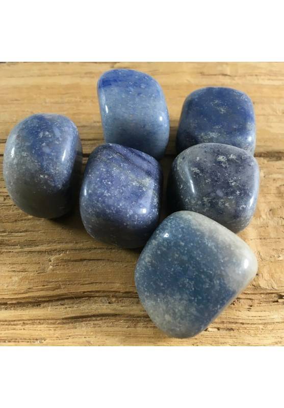 Large BLUE QUARTZ Tumbled Stone Crystal Healing High Quality Chakra MINERALS-1