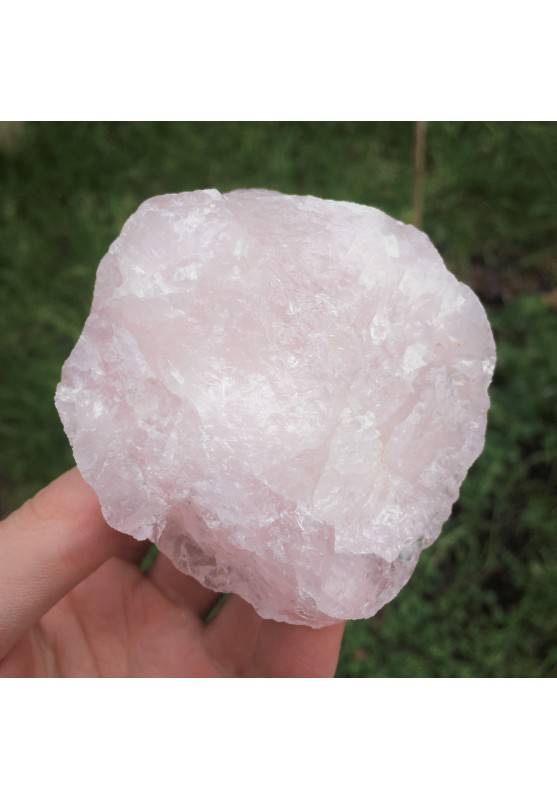Minerals Rough Rose Quartz Specimen Furniture Crystal Healing Home Decor 191g-1