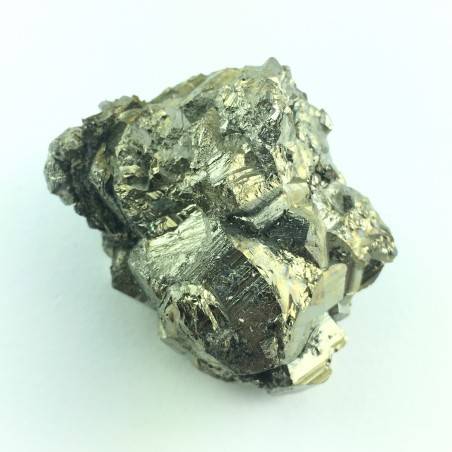 Bellissimo Campione PIRITE Grezzo Minerale Pentagonale Arredamento Alta Qualità-3
