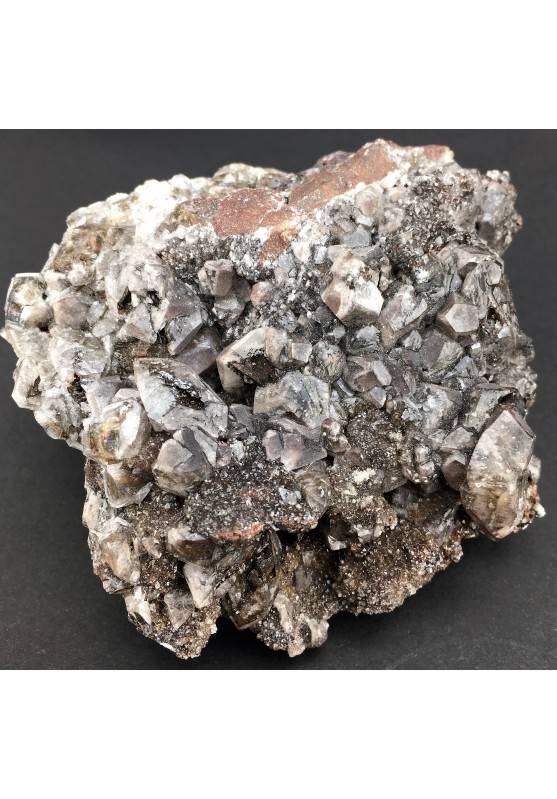 Raro CALCITA NEGRA en Bruto Minerales Maravillosa Coleccionables Cristales Zen A+-1