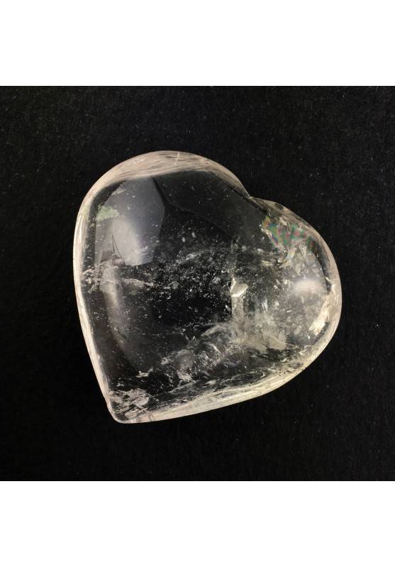 Good HEART Love Hyaline Quartz Mineral Pure Ghost Specimen Zen Chakra 28gr A+-1