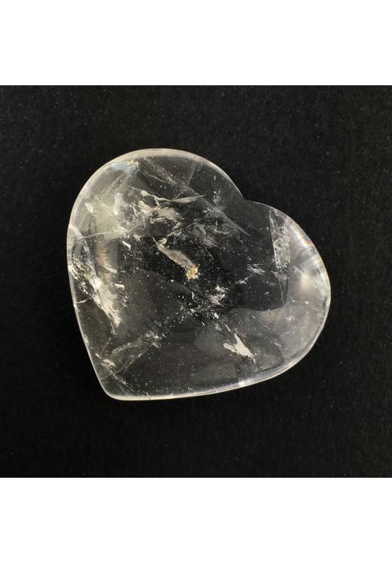 Good HEART Love Hyaline Quartz Mineral Pure Ghost Home Decor A+ 21gr Zen Chakra-1