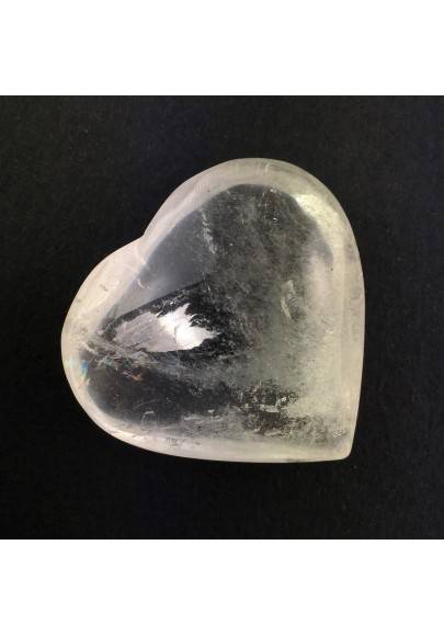 Minerales CORAZÓN Cuarzo Blanco Puro Terapia de Cristales Rodado Chakra Zen A+-1