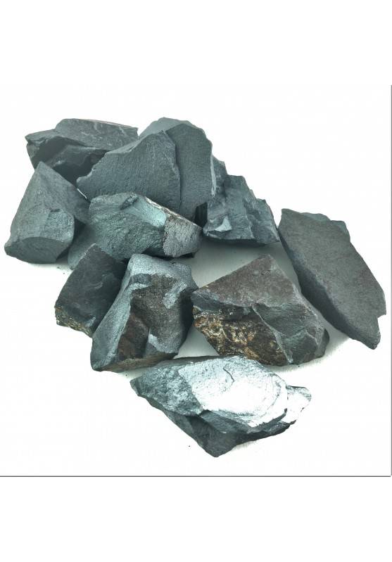 EMATITE GREZZO Naturale Colore Nero Minerali Cristalloterapia Chakra Reiki A+-1