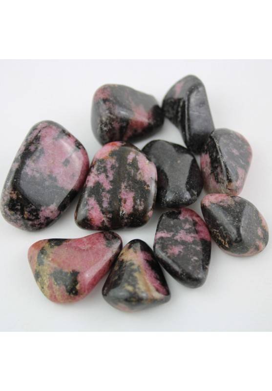 Tumbled Stone Mid SIZE RHODONITE Crystal Healing Chakra Minerals Crystals A+-1