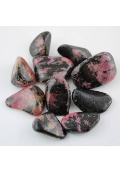 South Africa RHODONITE Tumblestones 1pc Crystal Healing MINERALS High Grade A+-2