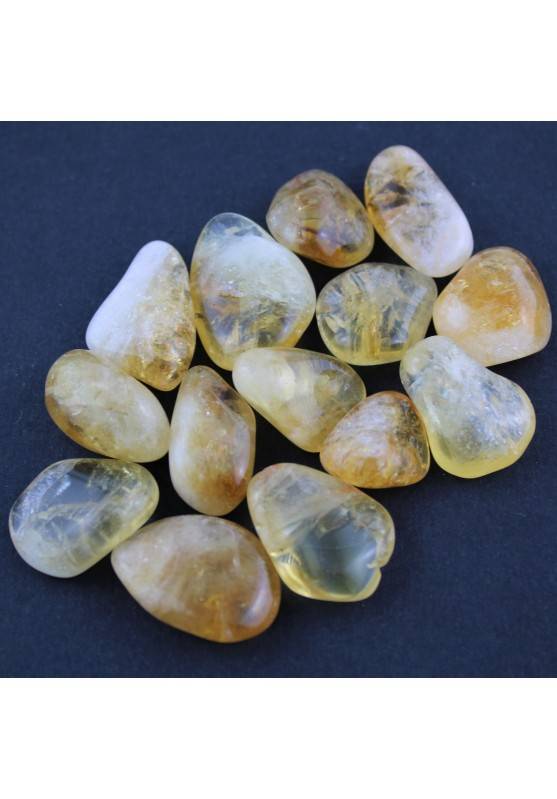 CITRINE Quartz Tumbled Stone MINERALS Crystal Healing A+[Pay Only One Shipment]-1