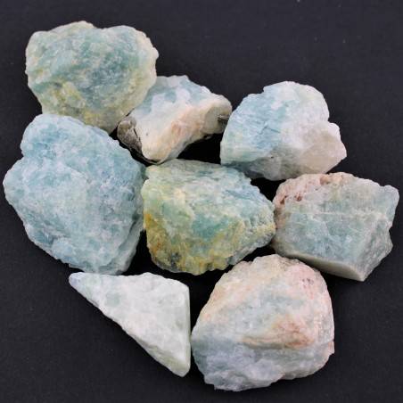 Minerale Grezzo ACQUAMARINA Grezza Blu [PAGHI UNA SOLA SPEDIZIONE]-4