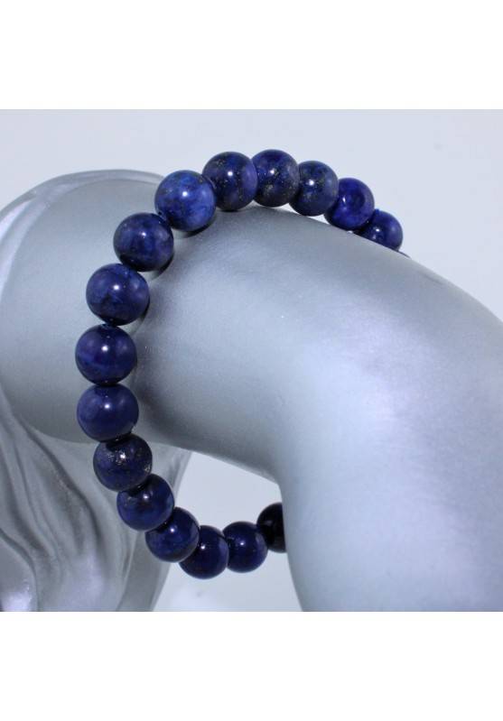 Bracelet of LAPIS LAZULI Minerals High Quality Crystal Healing 8mm sphere-1