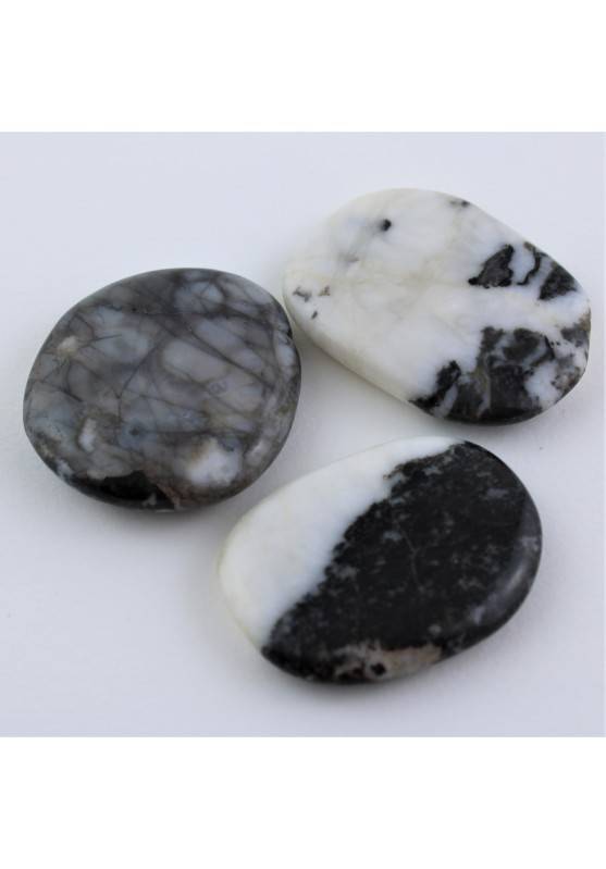 Minerals Palmstone Dendritic Agate Tumbled MAssage Chakra Crystal Healing Zen A+-1