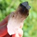 POINT Smokey Quartz Minerals Duble Crystal Healing Chakra Home Decor Reiki Zen-3