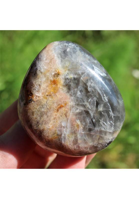 Black Adularia Black Moon Stone Tumbled Stone Crystal Healing High Quality Zen-1
