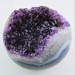 BIG AMETHYST Geode Crystal Sphere Cluster with AGATE Purple Uruguay First Grade Precious-4