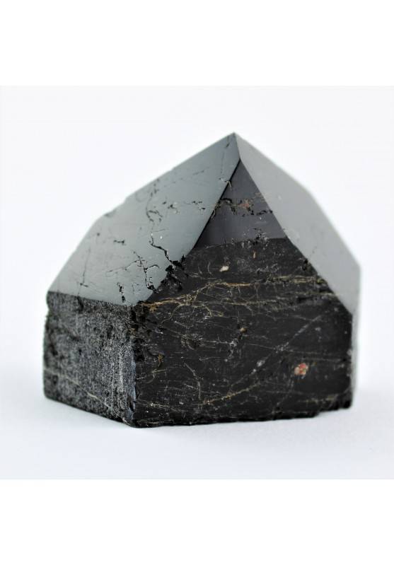 Minerali Punta TORMALINA NERA Grezza Pietre Dure Collezionismo Alta Qualità 67g-2