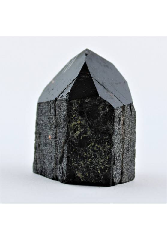 Point Black Tourmaline Minerales Crystal Healing Reiki Zen High Quality 43g-1
