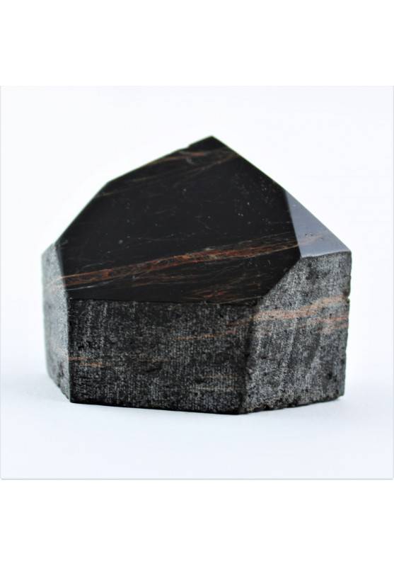 Minerali TORMALINA NERA Punta Ottima Pietre Dure Grezza Alta Qualità Zen A+-1