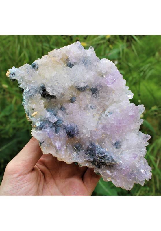 Minerals Amethyst Flower Crystal Extra Quality Crystal Healing Chakra 310g A+-1