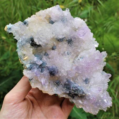 Minerali Fiore di AMETISTA Cristalli Collezionismo Qualità Extra Arredamento A+-1