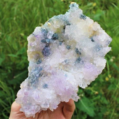 Minerali Fiore di AMETISTA Cristalli Collezionismo Qualità Extra Arredamento A+-3