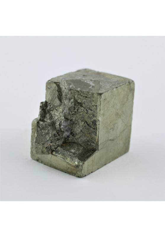 Rough Cubic Pyrite Minerals Crystal Healing Chakra Specimen Home decor 82g A+-2