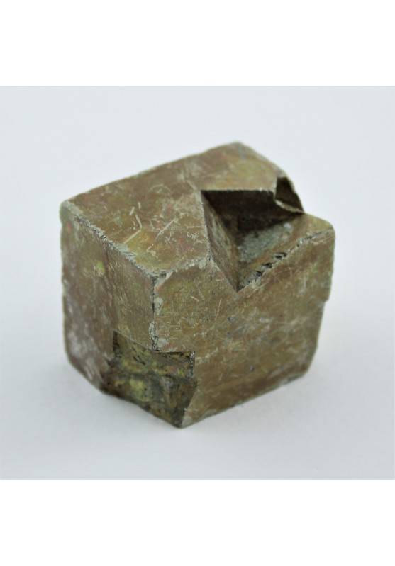 PIRITE Cubica Grande Minerali Arredamento Alta Qualità A+ Cristalloterapia 114g-1