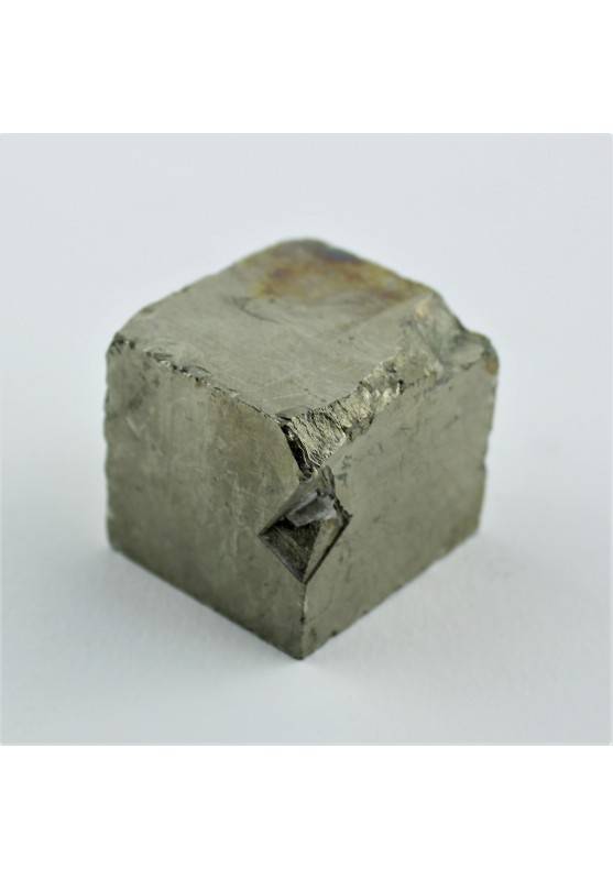 Minerales PIRITA Cubica Piedra Terapia de Cristales A+ Decoración de Hogar 130g-1