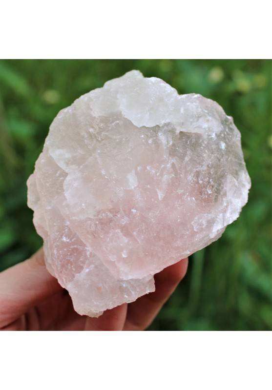 Grande FLUORITE Grezza ROSA Minerali Alta Qualità Cristalloterapia Chakra 463g-1